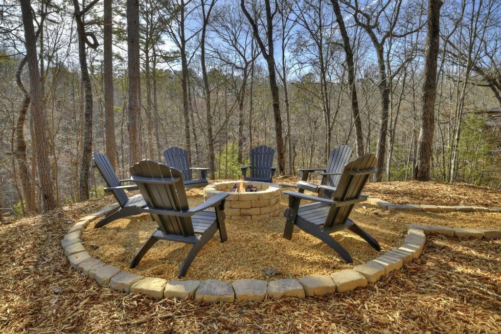 Rosewood Retreat - Hot Tub Fire Pit Pool Table Villa Блу Ридж Екстериор снимка