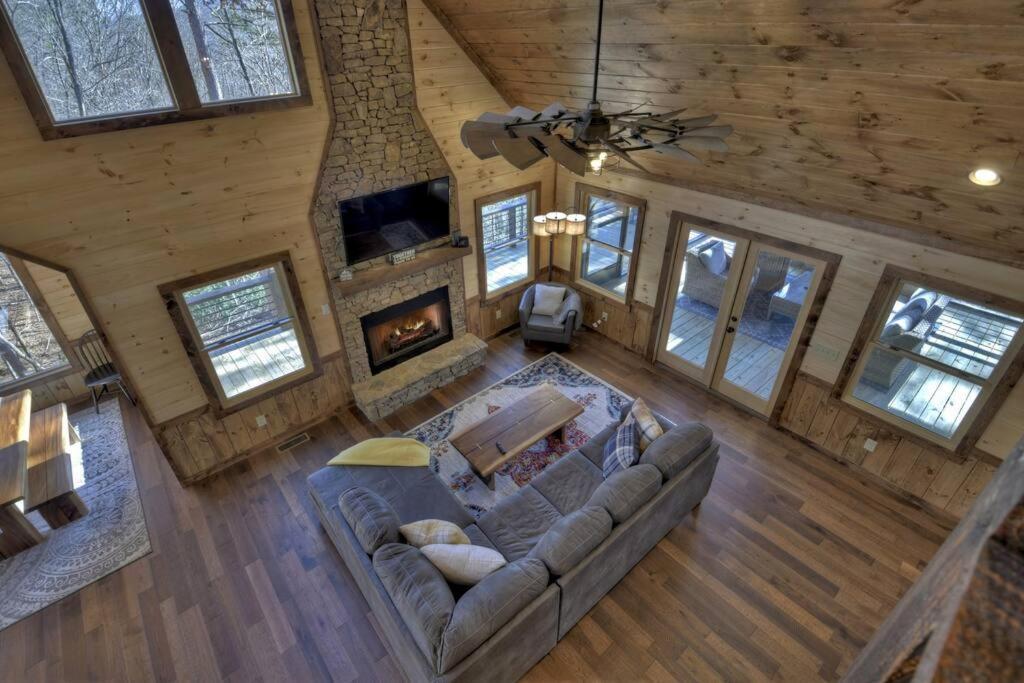 Rosewood Retreat - Hot Tub Fire Pit Pool Table Villa Блу Ридж Екстериор снимка